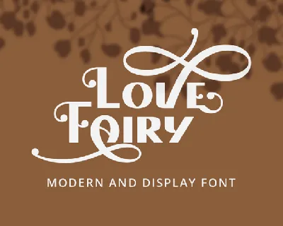 Love Fairy font