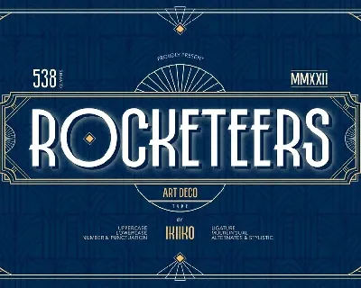 Rocketeers font