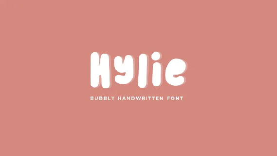 Hylie font