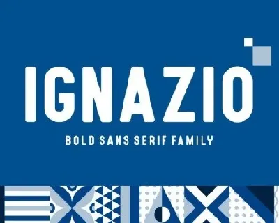 Ignazio Sans Serif font