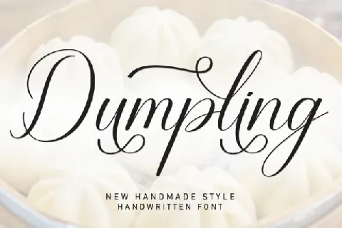 Dumpling font