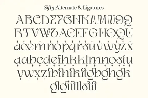 Sifty font