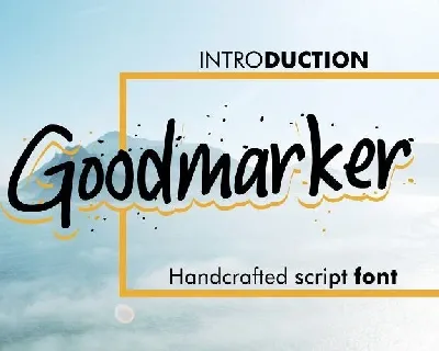 Goodmarket Handwritten font