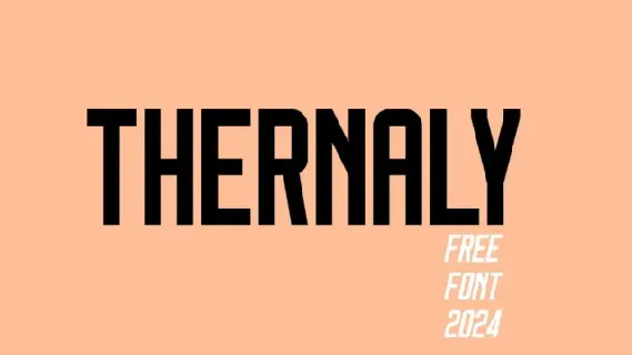 Thernaly font