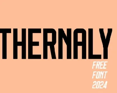 Thernaly font