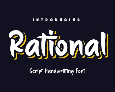 Rational font