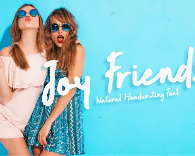 Joy Friends font