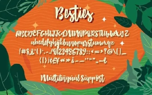 Besties Script font