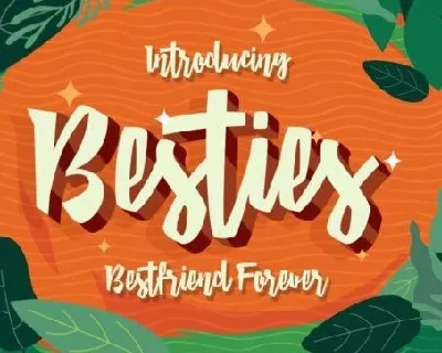 Besties Script font