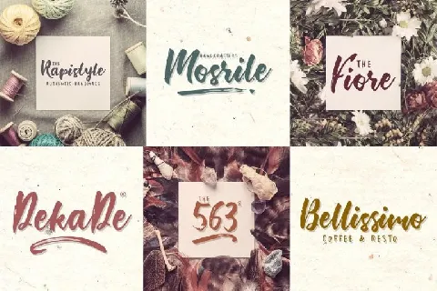 Bishella Brush font