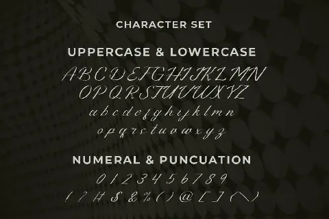 Preproduction Demo font