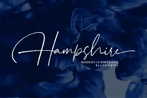 Hampshire font