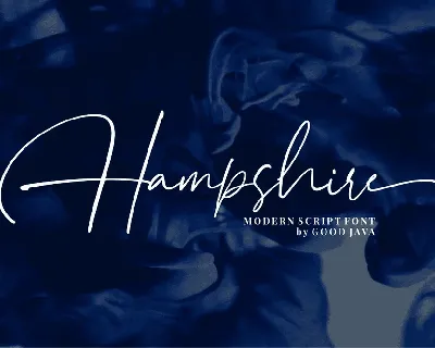 Hampshire font