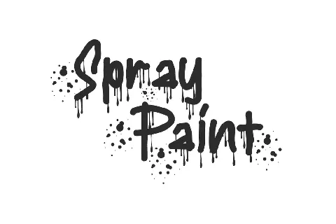 Spray Paint font