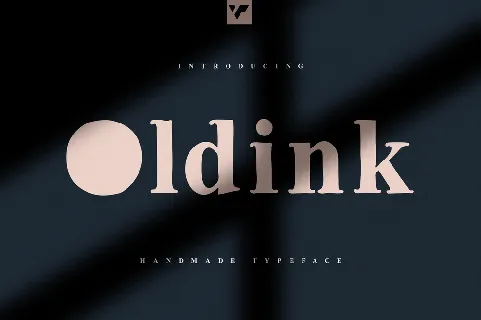 Oldink font