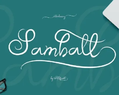 Samball Script font