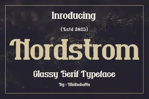 Nordstrom font