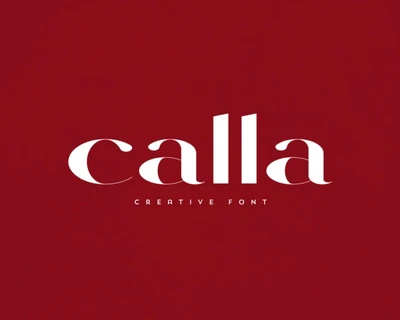Calla font