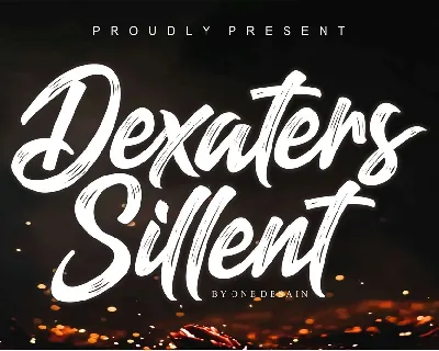 Dexaters Sillent font