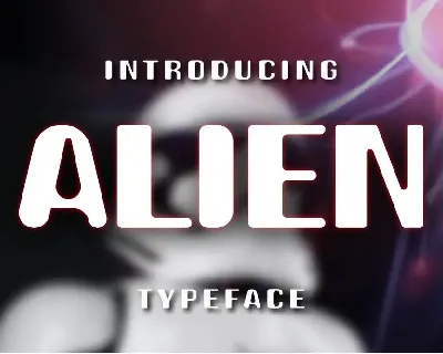 Alien Space font