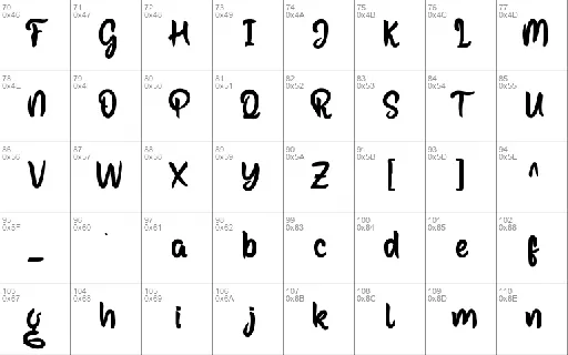 Galette font