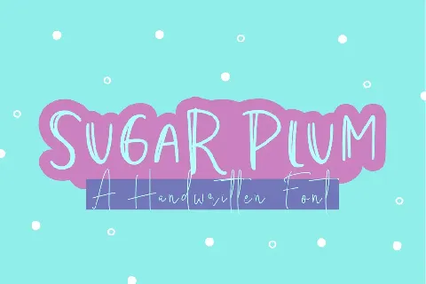 Sugar Plum font