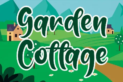 Garden Cottage Script font