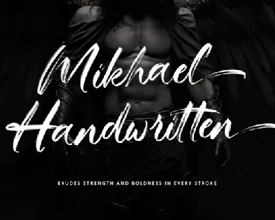 Mikhael Handwritten font