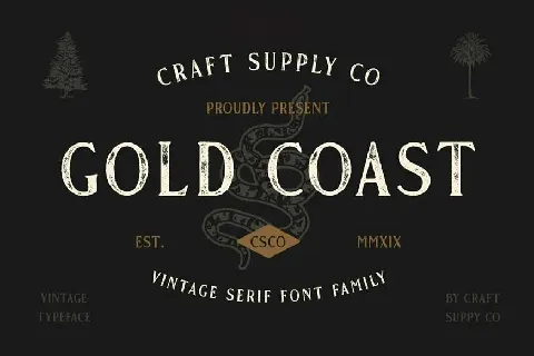 Gold Coast font