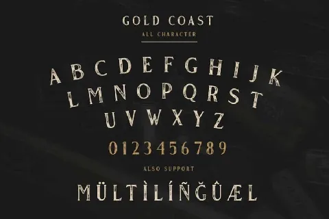 Gold Coast font