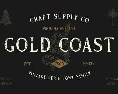 Gold Coast font