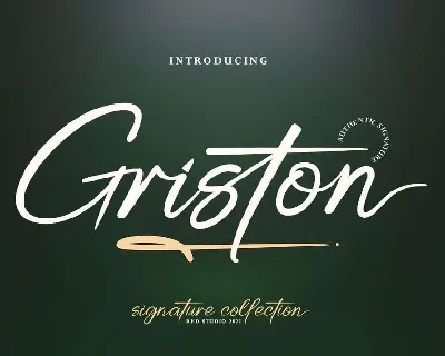 Griston font