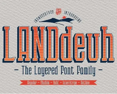 Landdeuh font