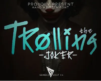 The Trolling Joker font