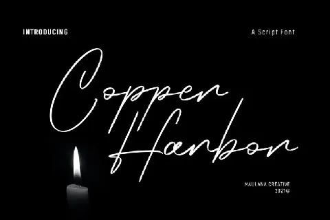 Copper Harbor font