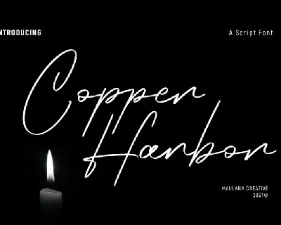 Copper Harbor font