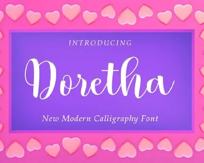 Doretha font