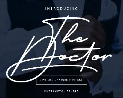 The Doctor Signature font