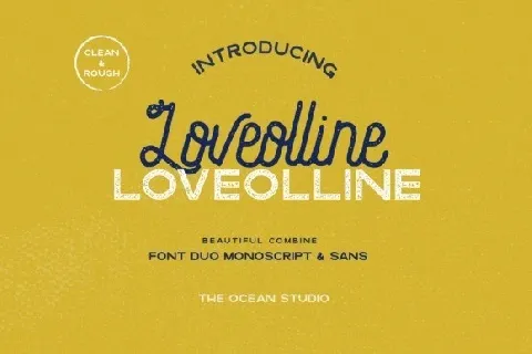 Loveolline Duo font