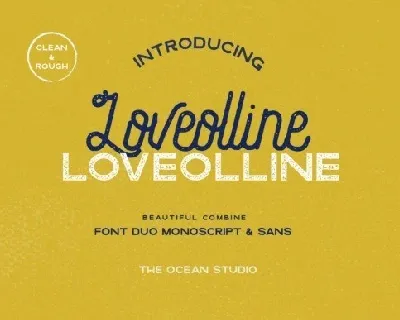 Loveolline Duo font