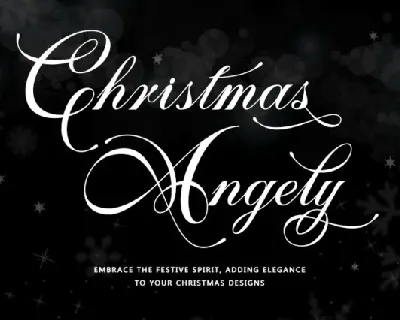 Christmas Angely font