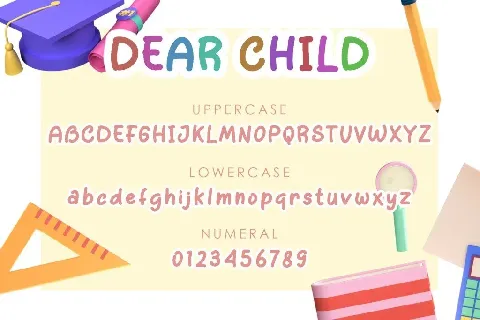 Dear Child Demo font