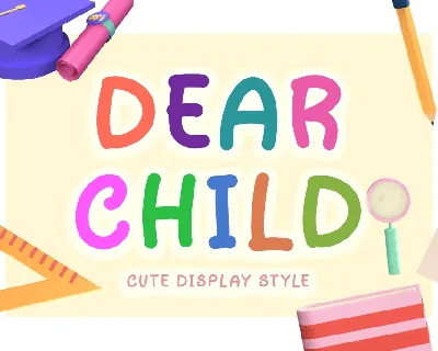 Dear Child Demo font