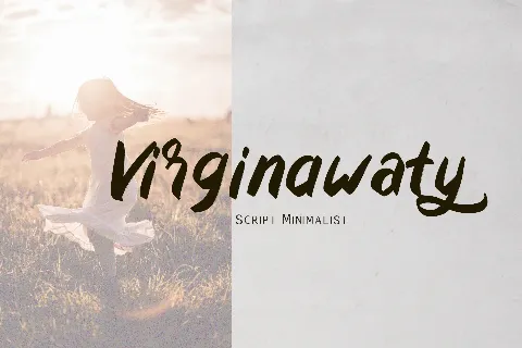 Virginawaty_freebie font