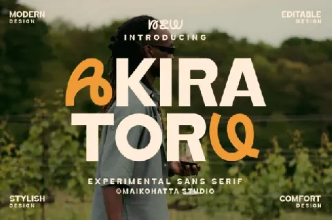 Akira Toru font