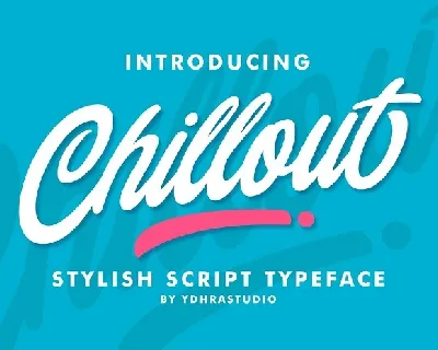 Chillout Script font