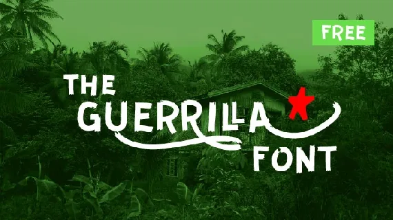 Guerrilla Free font