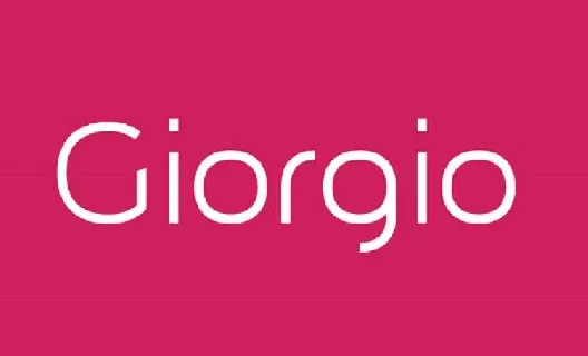 Giorgio font