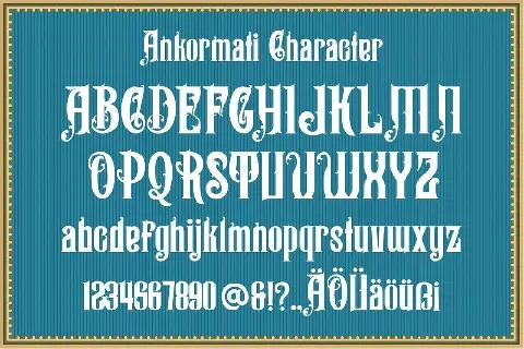 Ankormati font