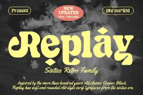 Replay Display font